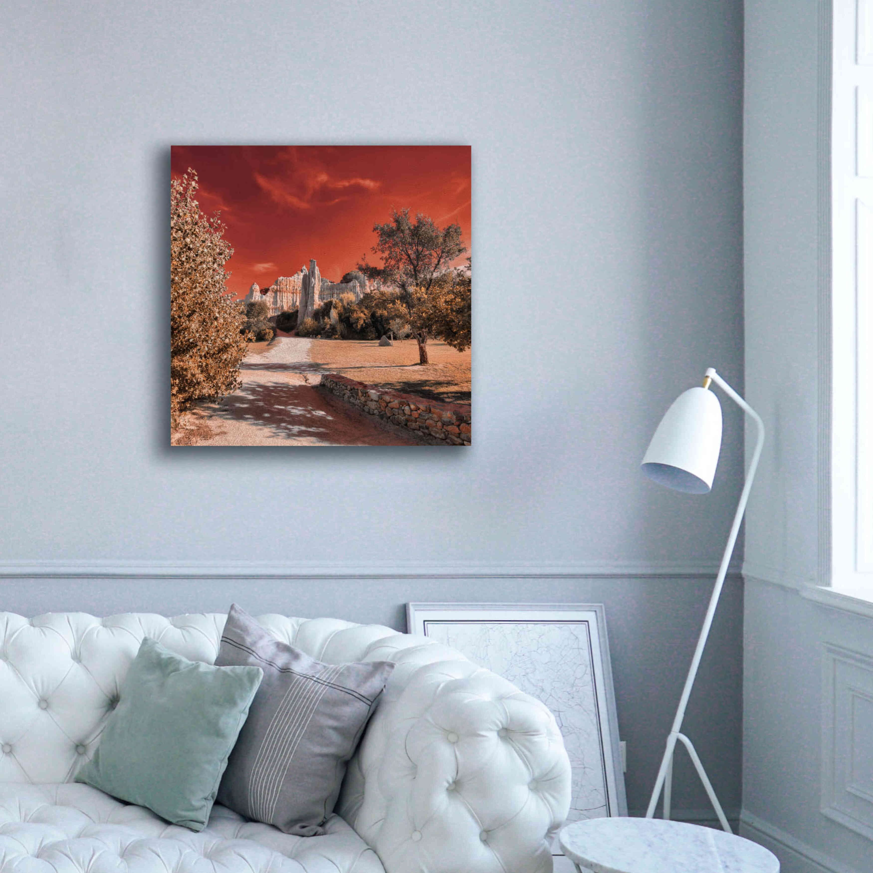 'IRadiation' by Sebastien Lory, Giclee Canvas Wall Art,37 x 37