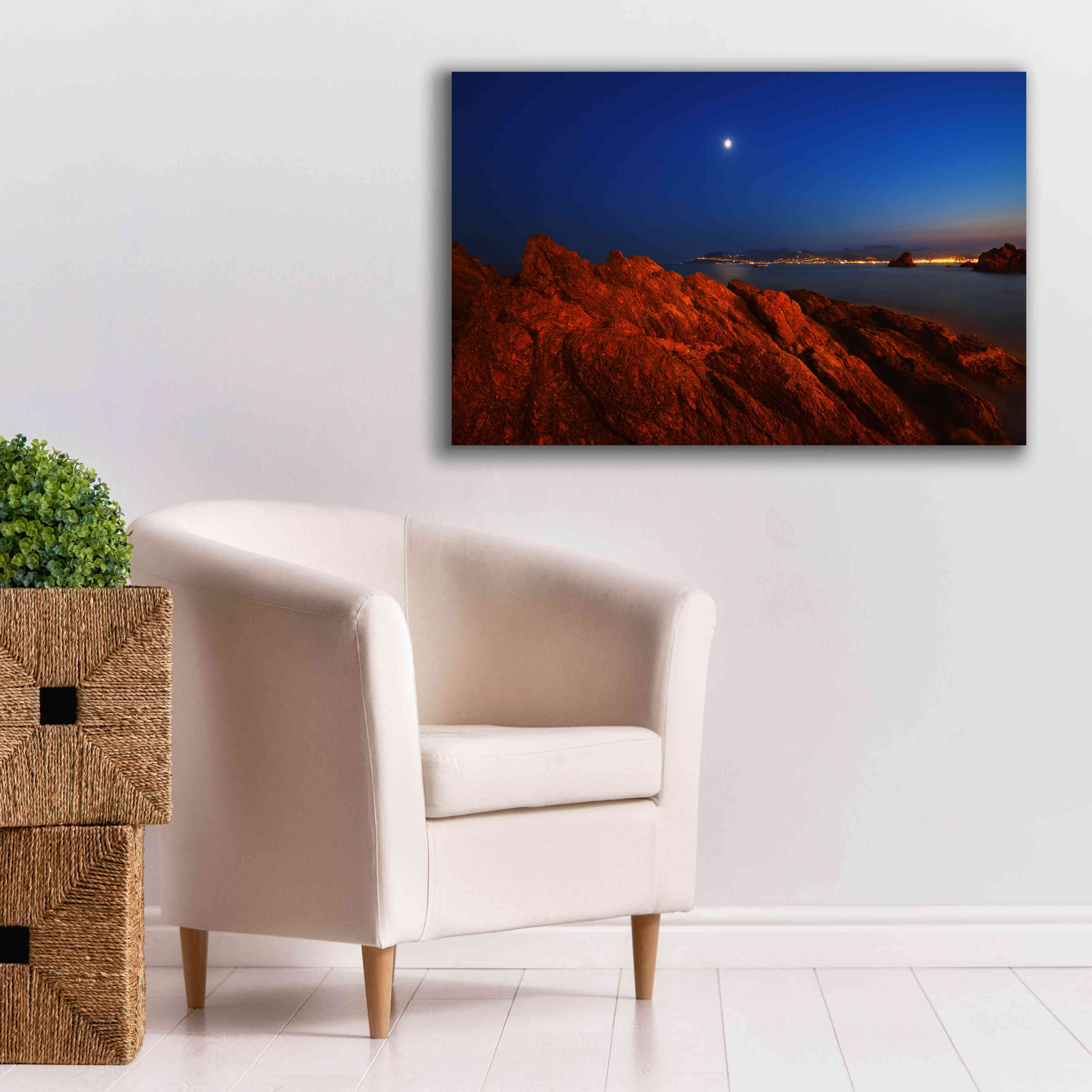 'La Bocca' by Sebastien Lory, Giclee Canvas Wall Art,40 x 26
