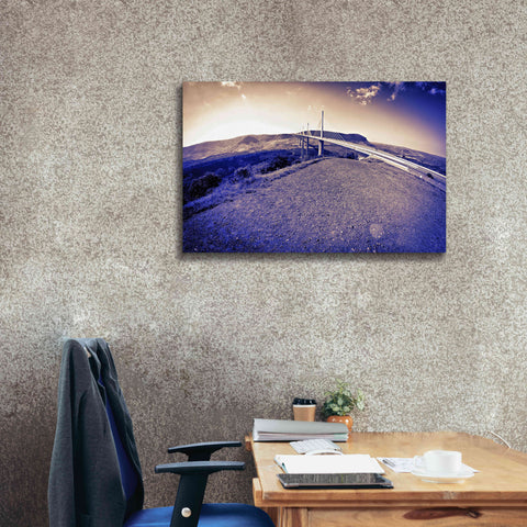 Image of 'Lunar Viaduct' by Sebastien Lory, Giclee Canvas Wall Art,40 x 26