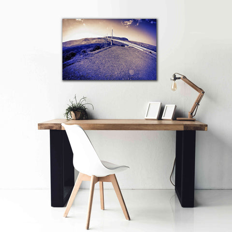 Image of 'Lunar Viaduct' by Sebastien Lory, Giclee Canvas Wall Art,40 x 26