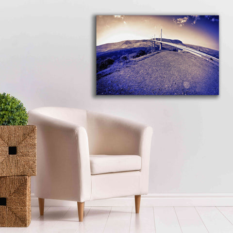 Image of 'Lunar Viaduct' by Sebastien Lory, Giclee Canvas Wall Art,40 x 26
