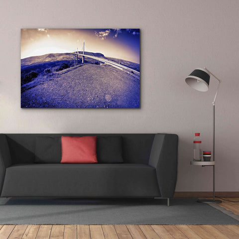 Image of 'Lunar Viaduct' by Sebastien Lory, Giclee Canvas Wall Art,60 x 40