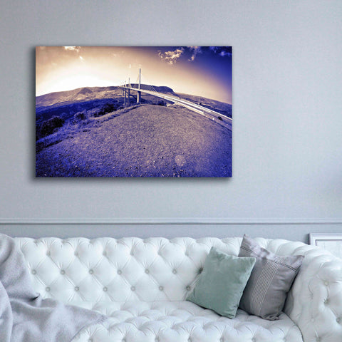 Image of 'Lunar Viaduct' by Sebastien Lory, Giclee Canvas Wall Art,60 x 40