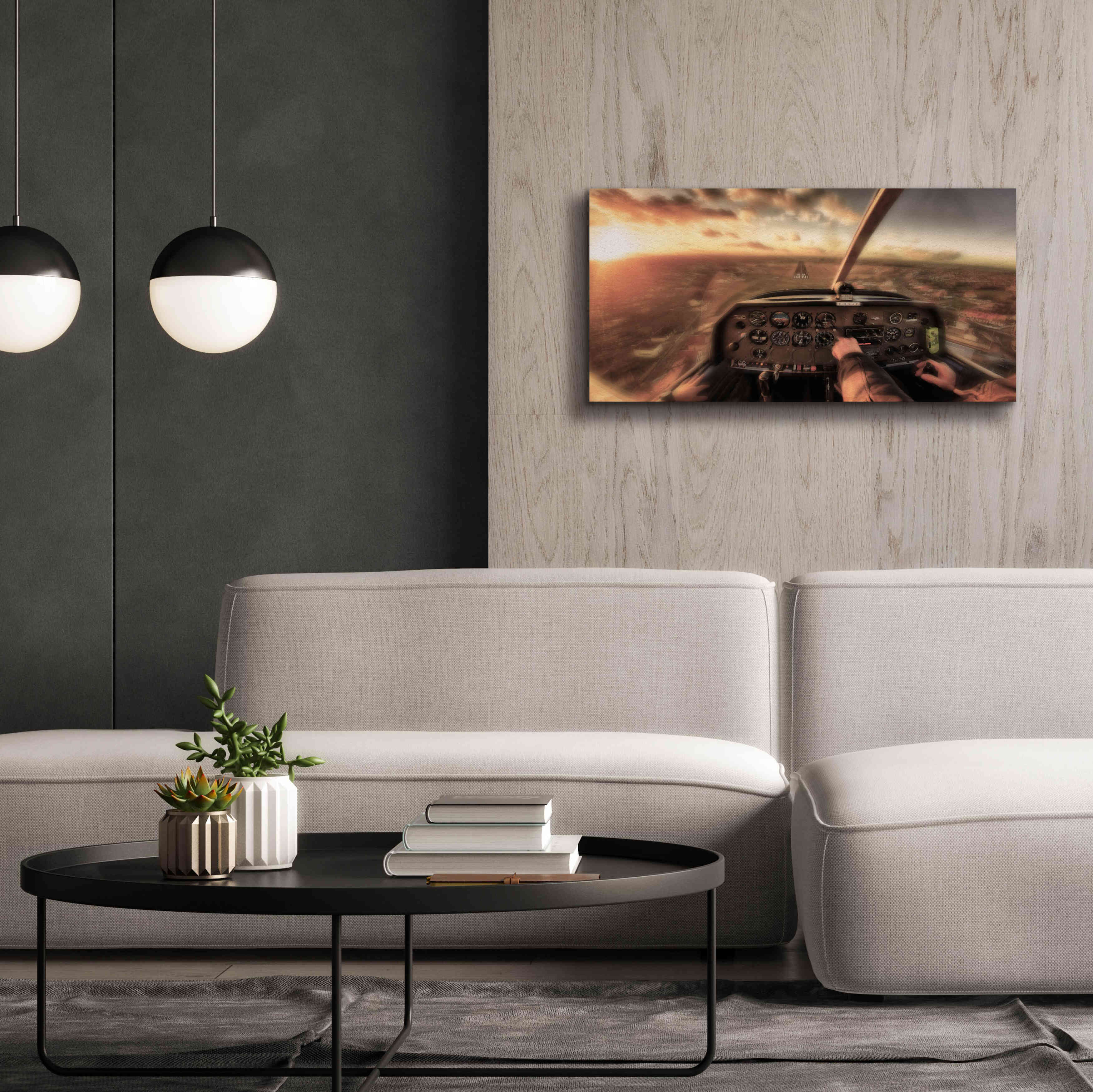 'Meydey' by Sebastien Lory, Giclee Canvas Wall Art,40 x 20