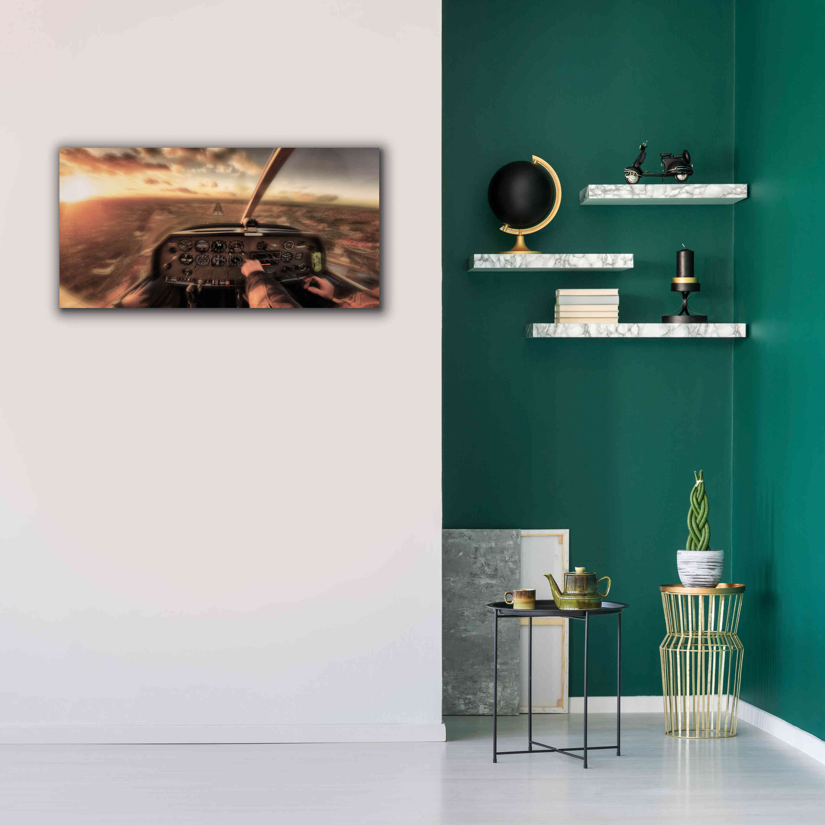 'Meydey' by Sebastien Lory, Giclee Canvas Wall Art,40 x 20
