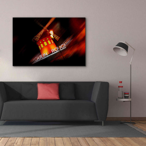 Image of 'Moulin Rouge' by Sebastien Lory, Giclee Canvas Wall Art,60 x 40