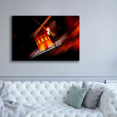 Image of 'Moulin Rouge' by Sebastien Lory, Giclee Canvas Wall Art,60 x 40