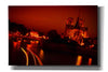 'Red Night' by Sebastien Lory, Giclee Canvas Wall Art
