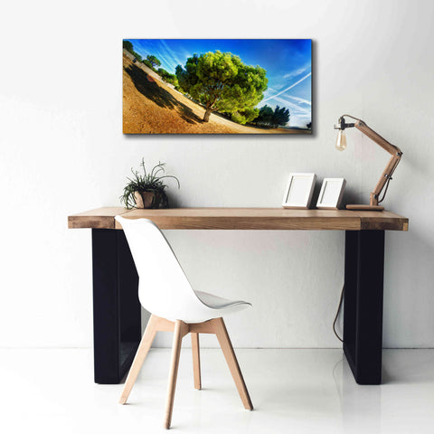 Image of 'Summer Tree' by Sebastien Lory, Giclee Canvas Wall Art,40 x 20