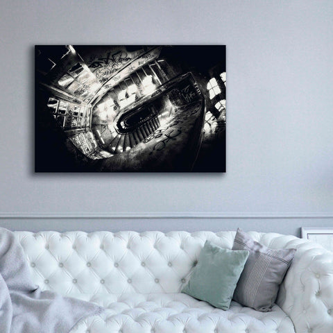 Image of 'Sanat stairs' by Sebastien Lory, Giclee Canvas Wall Art,60 x 40
