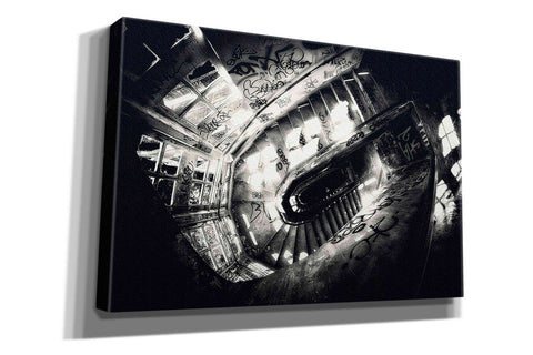 Image of 'Sanat stairs' by Sebastien Lory, Giclee Canvas Wall Art