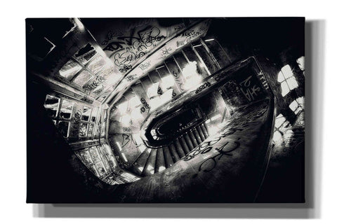 Image of 'Sanat stairs' by Sebastien Lory, Giclee Canvas Wall Art