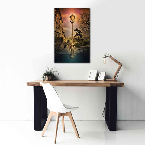 Image of 'Reverbere' by Sebastien Lory, Giclee Canvas Wall Art,26 x 40