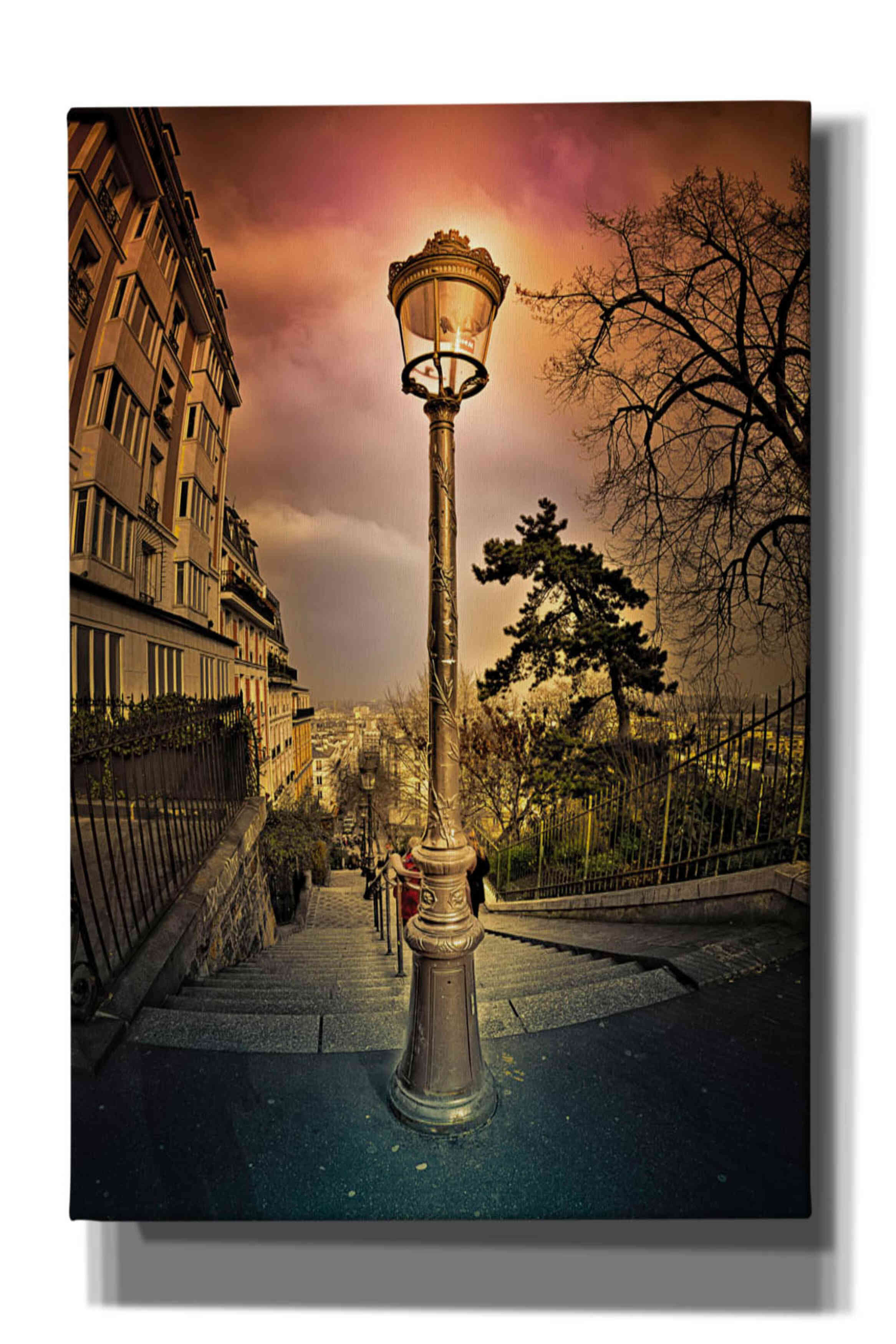 'Reverbere' by Sebastien Lory, Giclee Canvas Wall Art