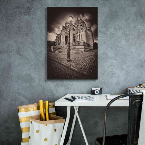 Image of 'Montemartre' by Sebastien Lory, Giclee Canvas Wall Art,18 x 26