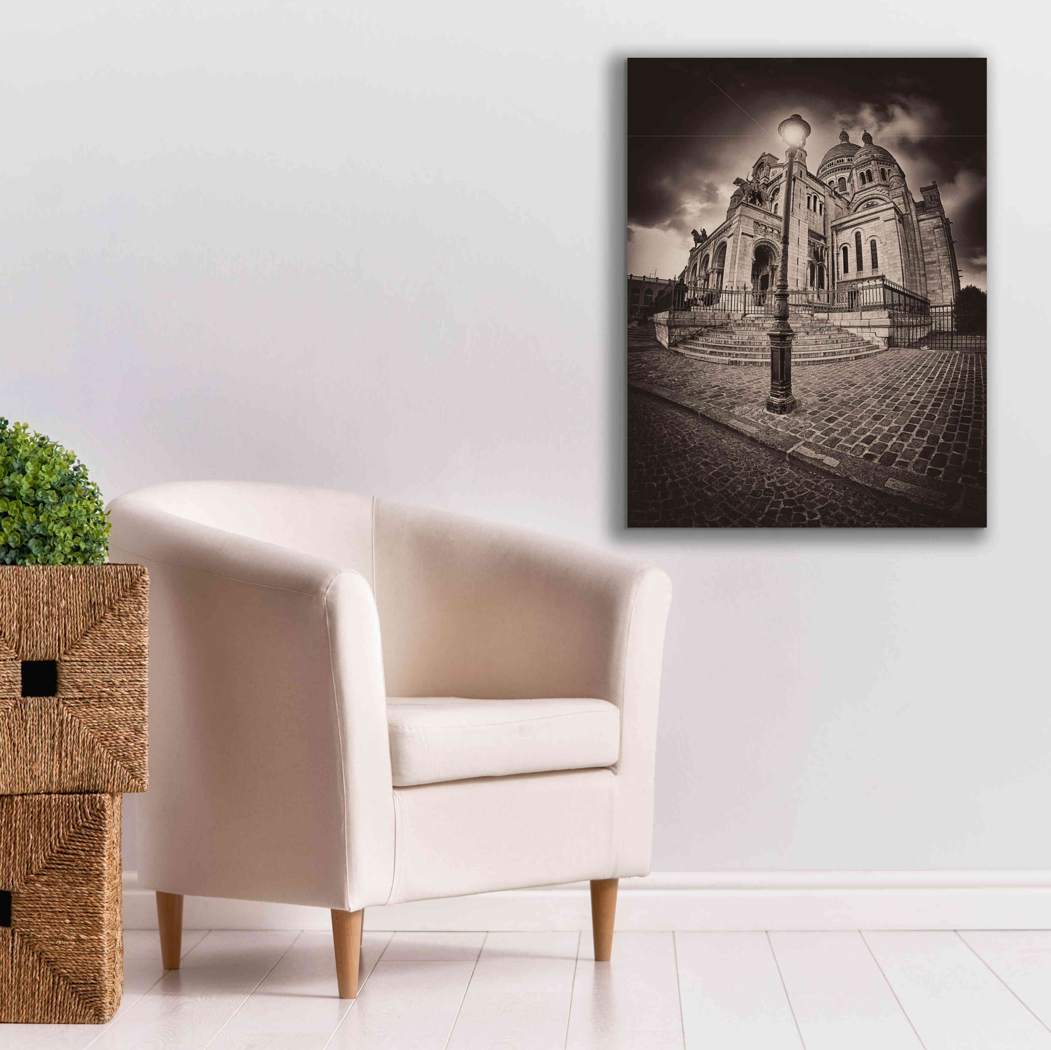 'Montemartre' by Sebastien Lory, Giclee Canvas Wall Art,26 x 34