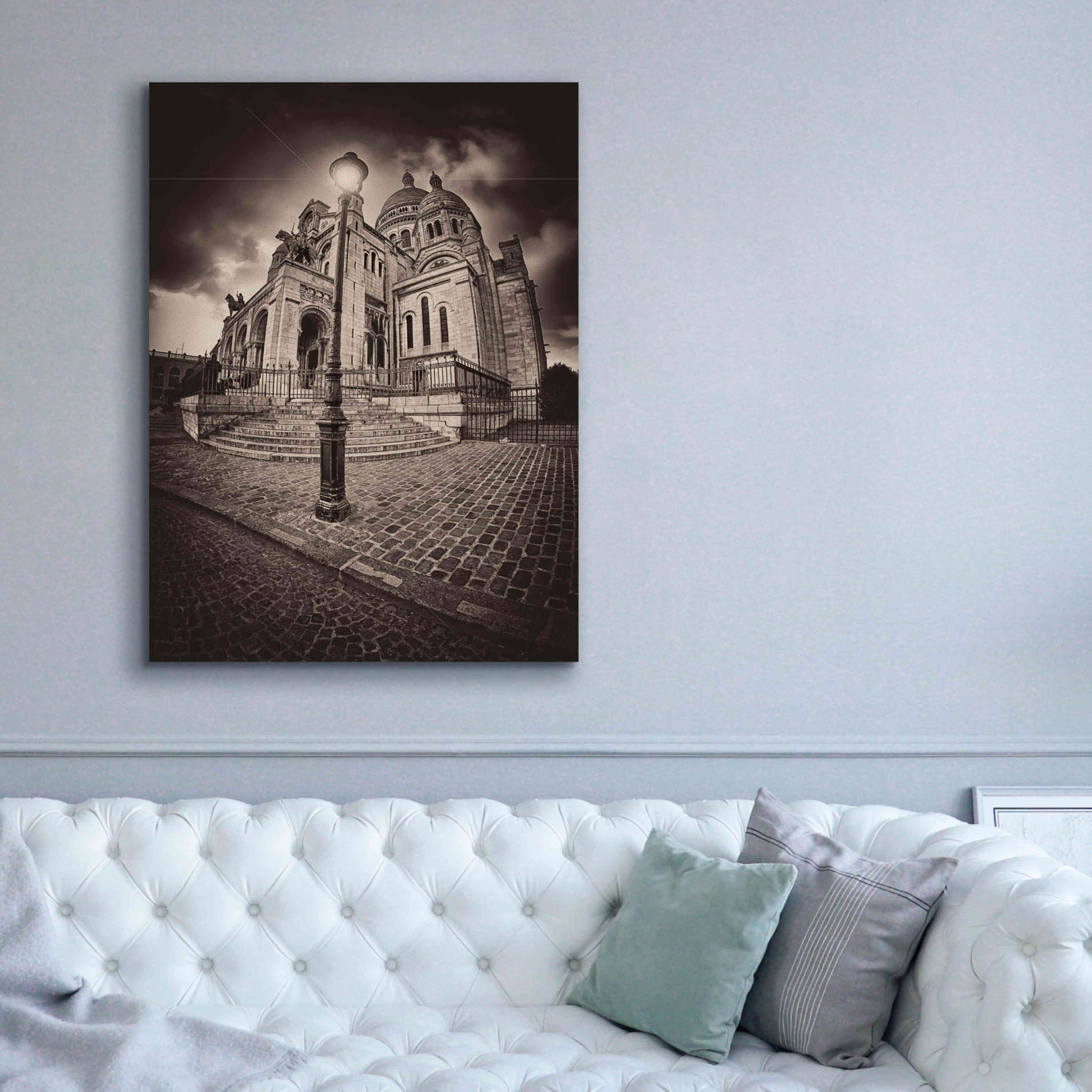 'Montemartre' by Sebastien Lory, Giclee Canvas Wall Art,40 x 54