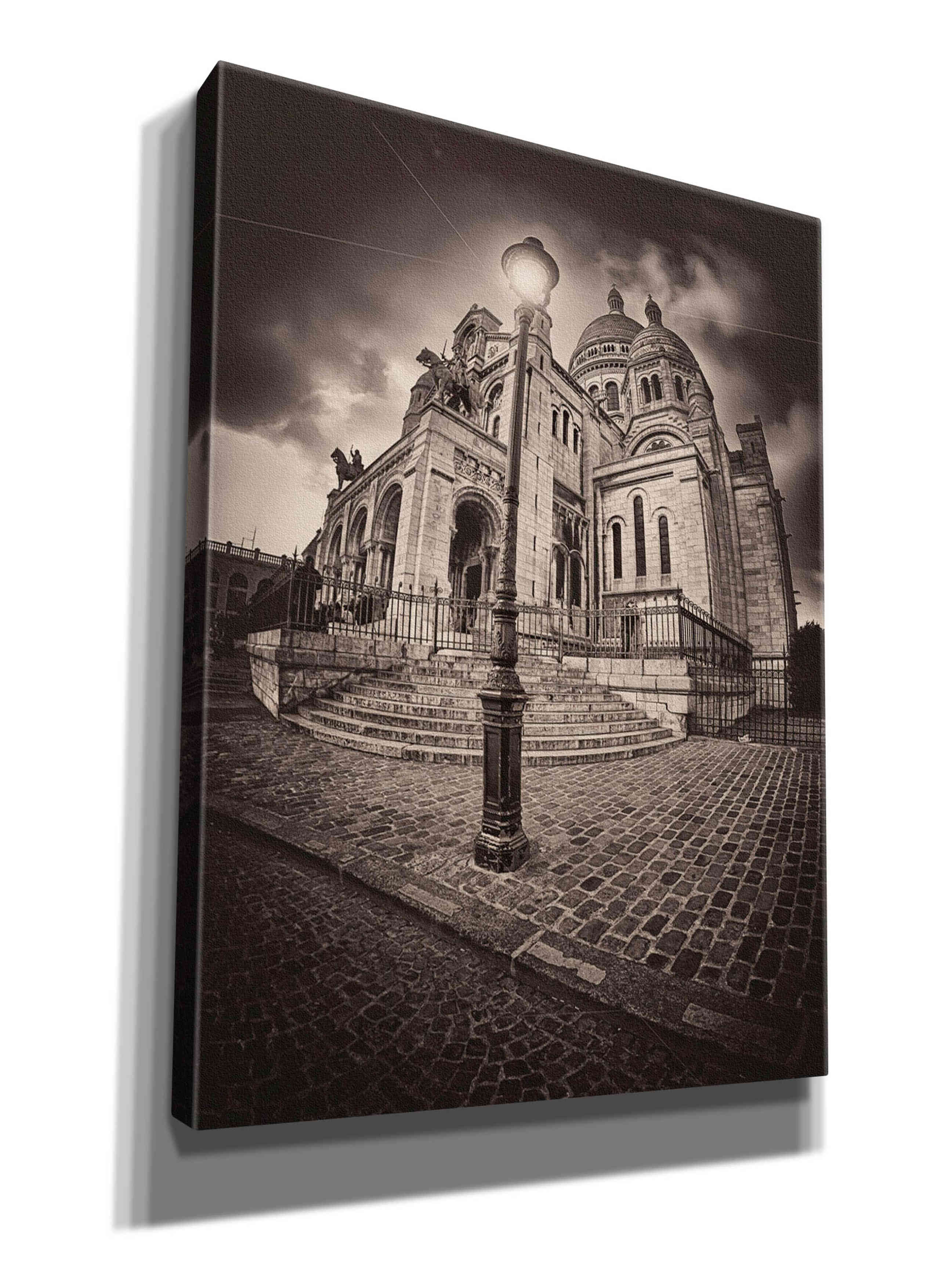 'Montemartre' by Sebastien Lory, Giclee Canvas Wall Art