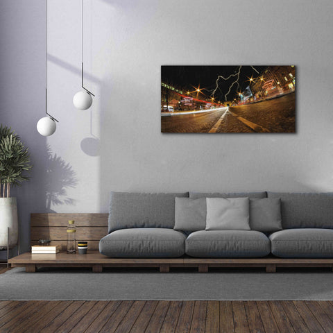 Image of 'Elysee storm' by Sebastien Lory, Giclee Canvas Wall Art,60 x 30