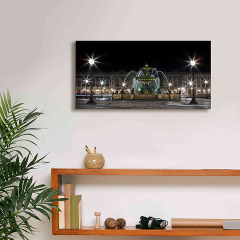 Image of 'Concorde' by Sebastien Lory, Giclee Canvas Wall Art,24 x 12