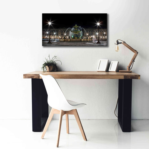 Image of 'Concorde' by Sebastien Lory, Giclee Canvas Wall Art,40 x 20
