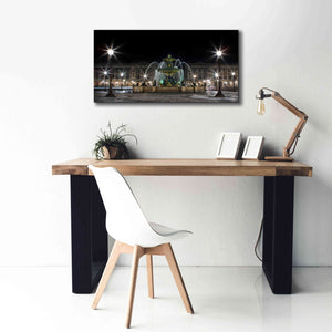 'Concorde' by Sebastien Lory, Giclee Canvas Wall Art,40 x 20