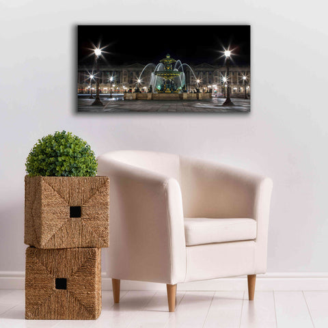 Image of 'Concorde' by Sebastien Lory, Giclee Canvas Wall Art,40 x 20