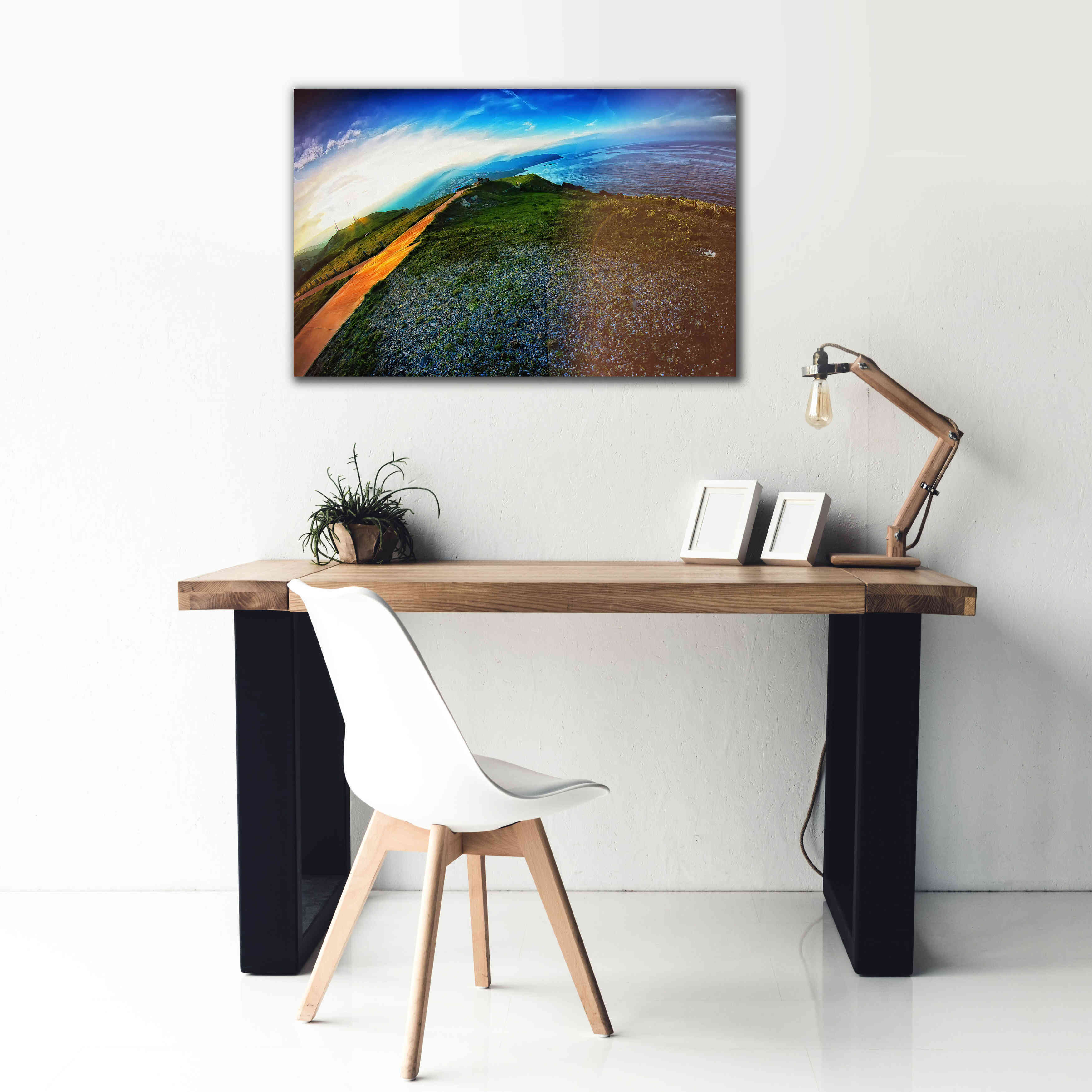 'Cap Bear' by Sebastien Lory, Giclee Canvas Wall Art,40 x 26