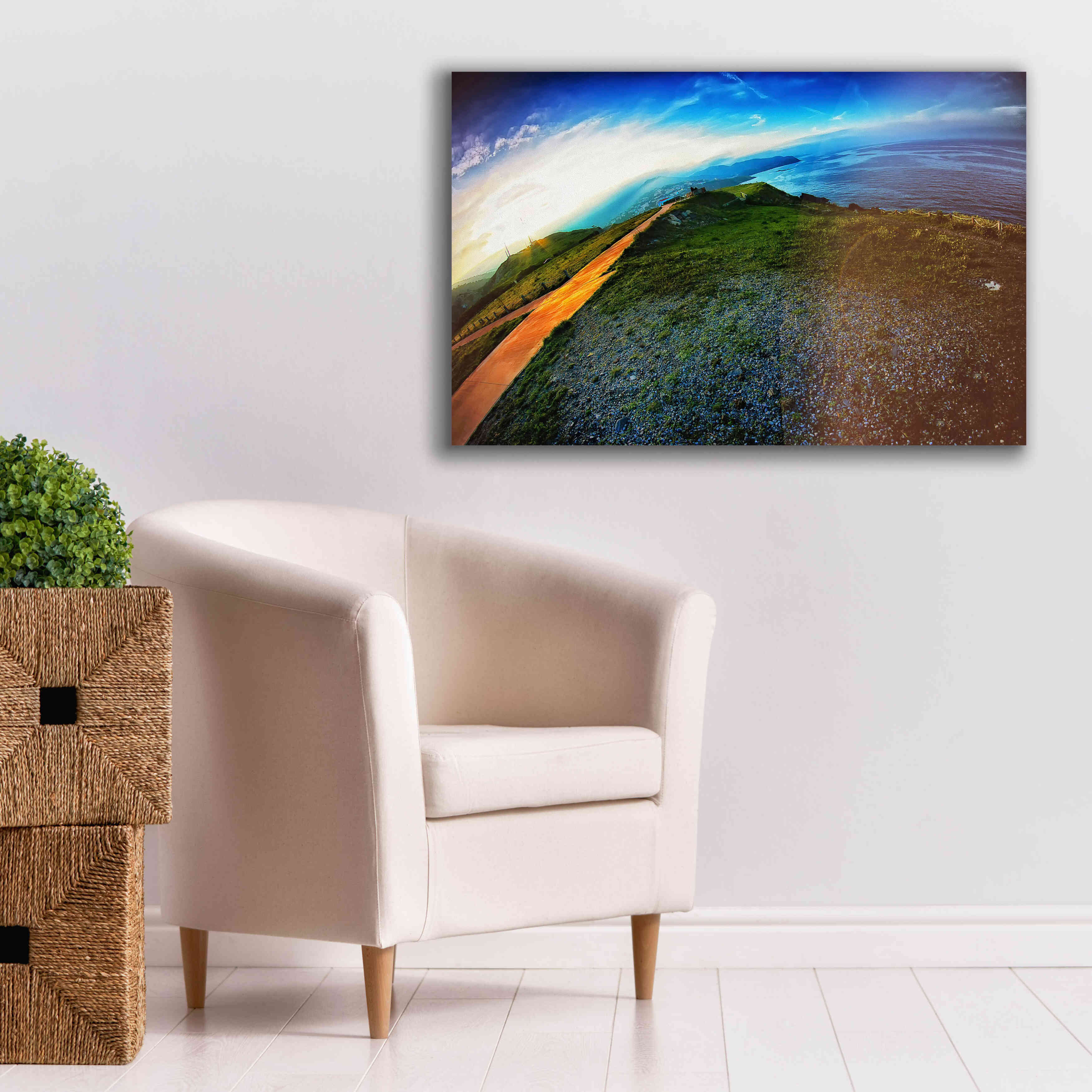 'Cap Bear' by Sebastien Lory, Giclee Canvas Wall Art,40 x 26