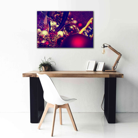 'Christmas Gifts' by Sebastien Lory, Giclee Canvas Wall Art,40 x 26