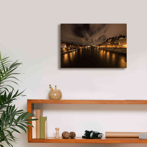 Image of 'Notre-Dame' by Sebastien Lory, Giclee Canvas Wall Art,18 x 12