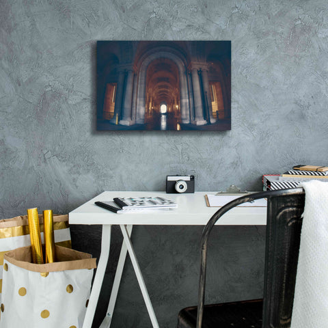 Image of 'Hall of Ghosts' by Sebastien Lory, Giclee Canvas Wall Art,18 x 12