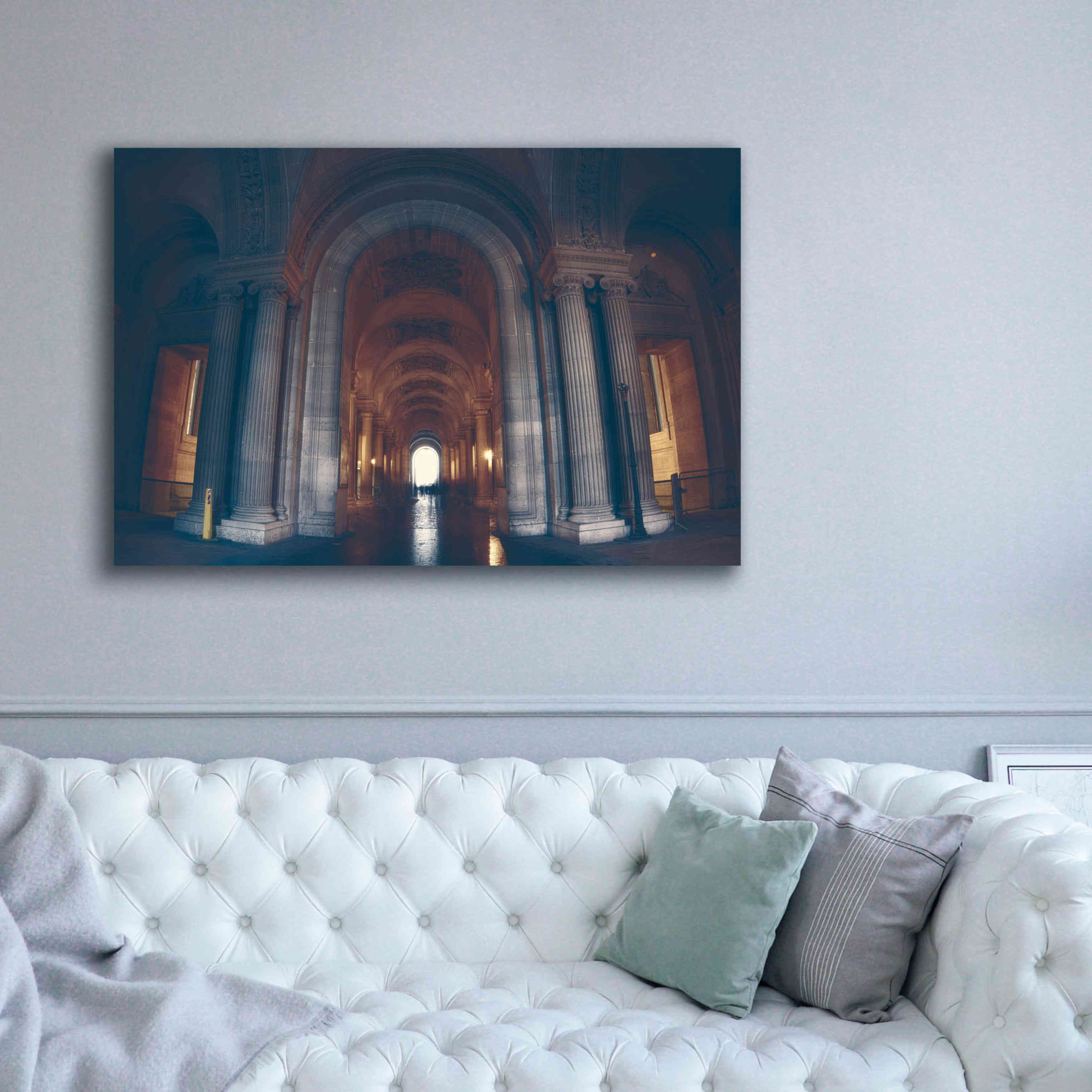 'Hall of Ghosts' by Sebastien Lory, Giclee Canvas Wall Art,60 x 40