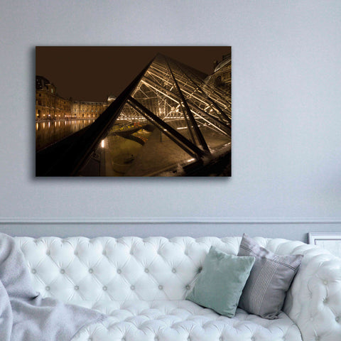 Image of 'Louvre 2' by Sebastien Lory, Giclee Canvas Wall Art,60 x 40