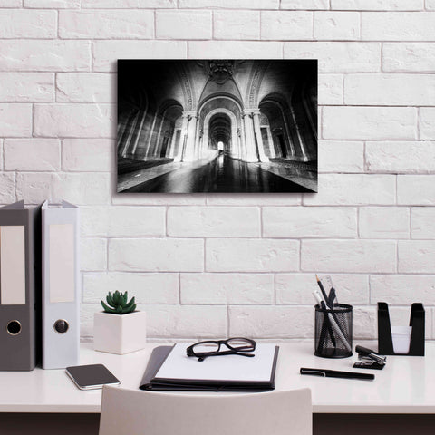 Image of 'Parisian Ghost' by Sebastien Lory, Giclee Canvas Wall Art,18 x 12