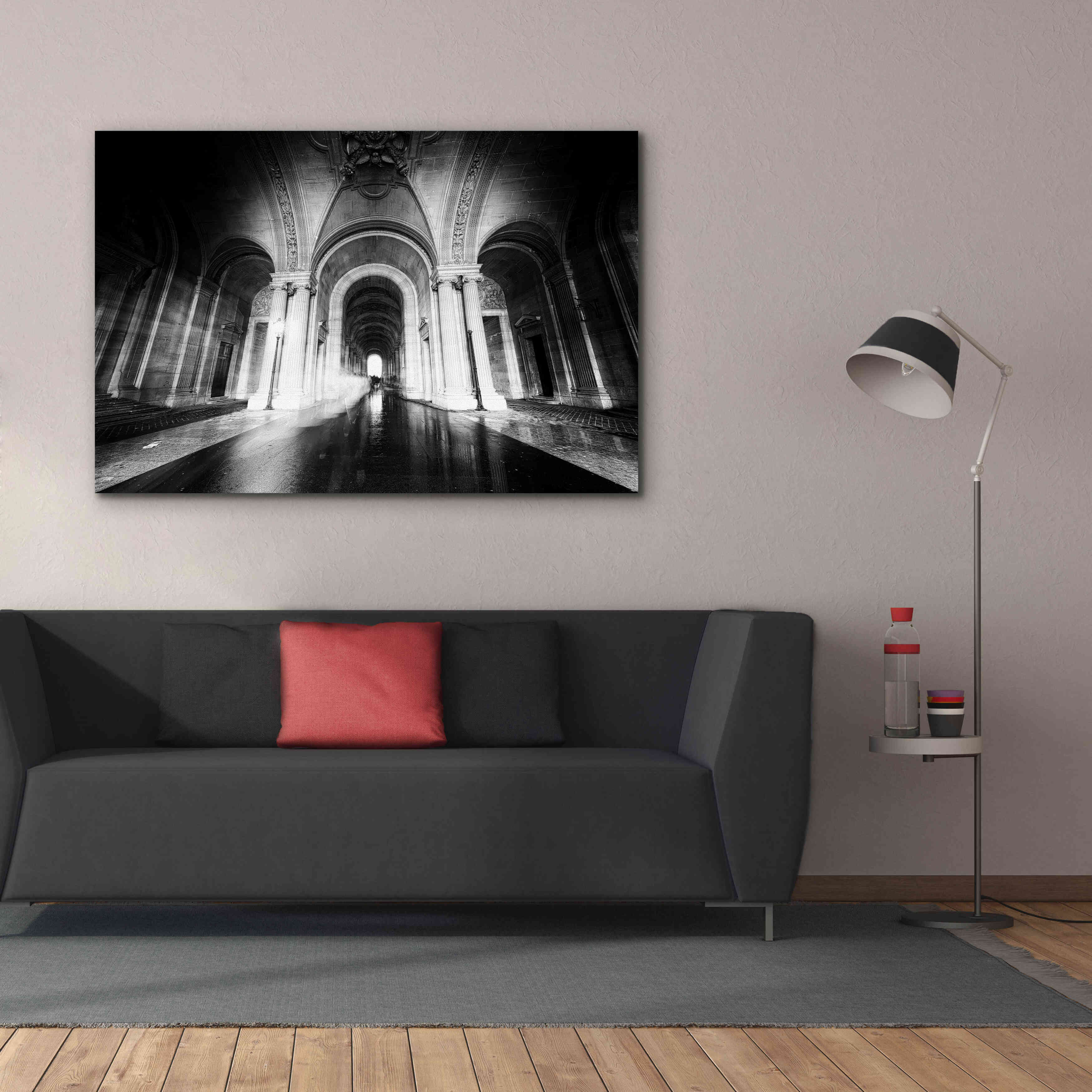 'Parisian Ghost' by Sebastien Lory, Giclee Canvas Wall Art,60 x 40