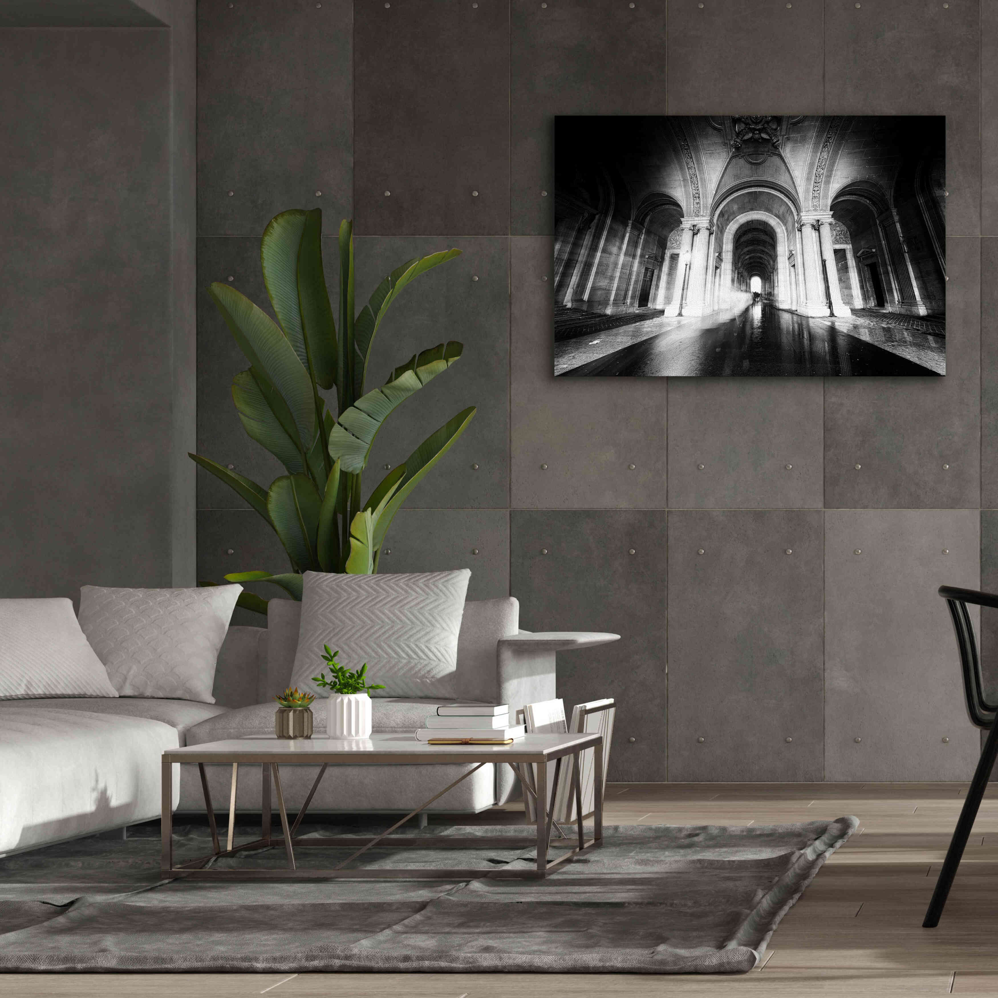 'Parisian Ghost' by Sebastien Lory, Giclee Canvas Wall Art,60 x 40