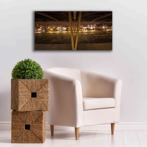 'Pont de Bercy' by Sebastien Lory, Giclee Canvas Wall Art,40 x 20