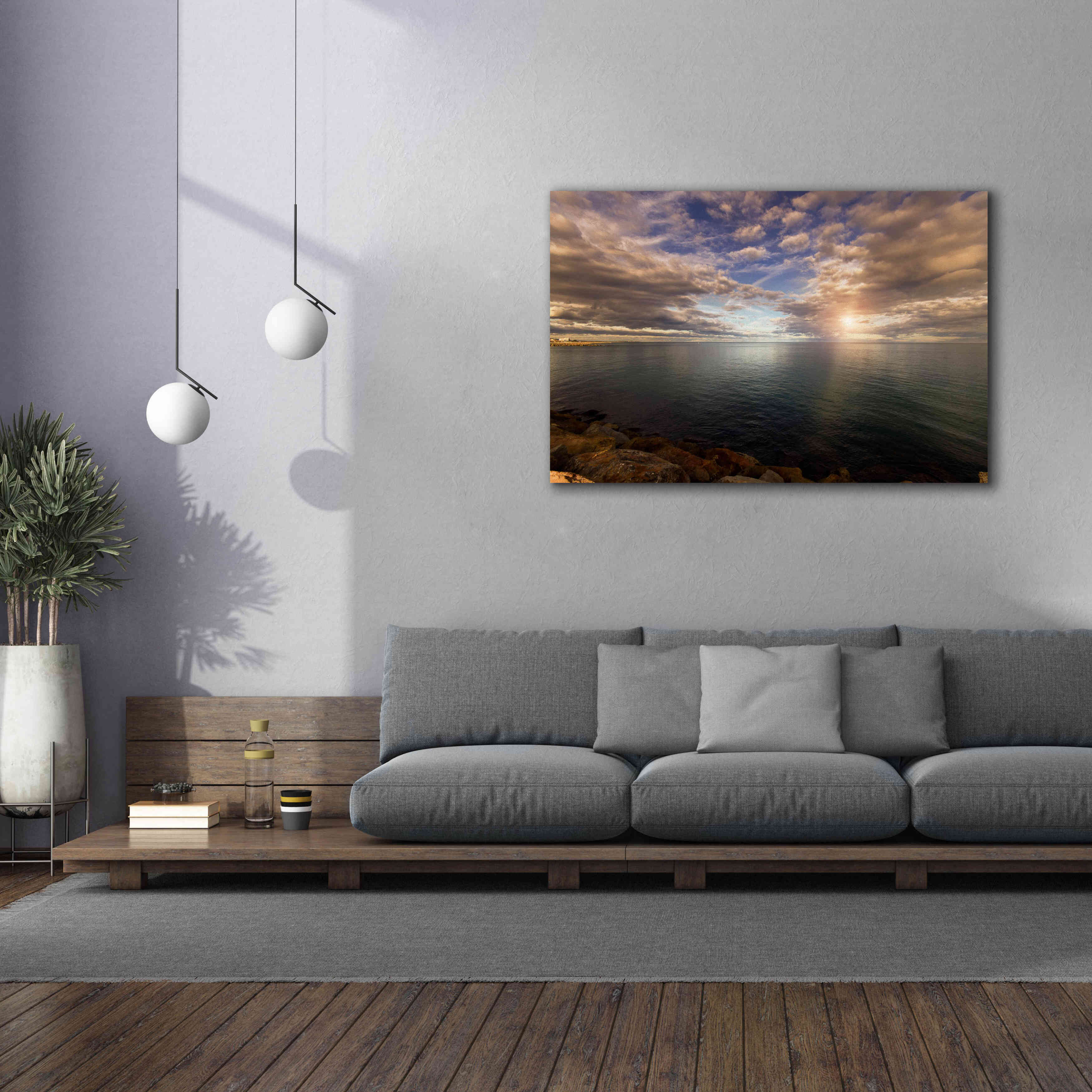 'Sunlight_StCyp' by Sebastien Lory, Giclee Canvas Wall Art,60 x 40