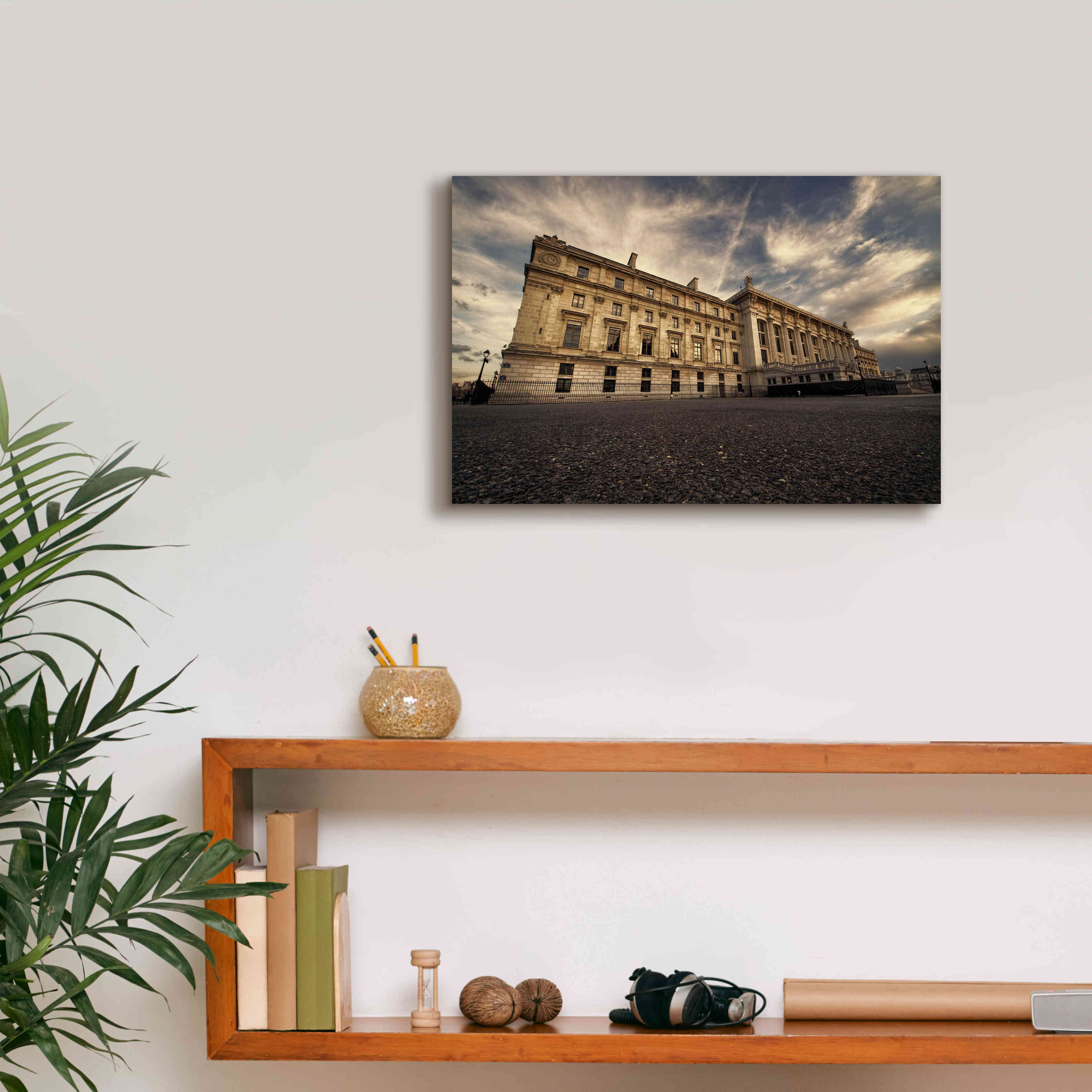 'Tribunal G de Instance' by Sebastien Lory, Giclee Canvas Wall Art,18 x 12