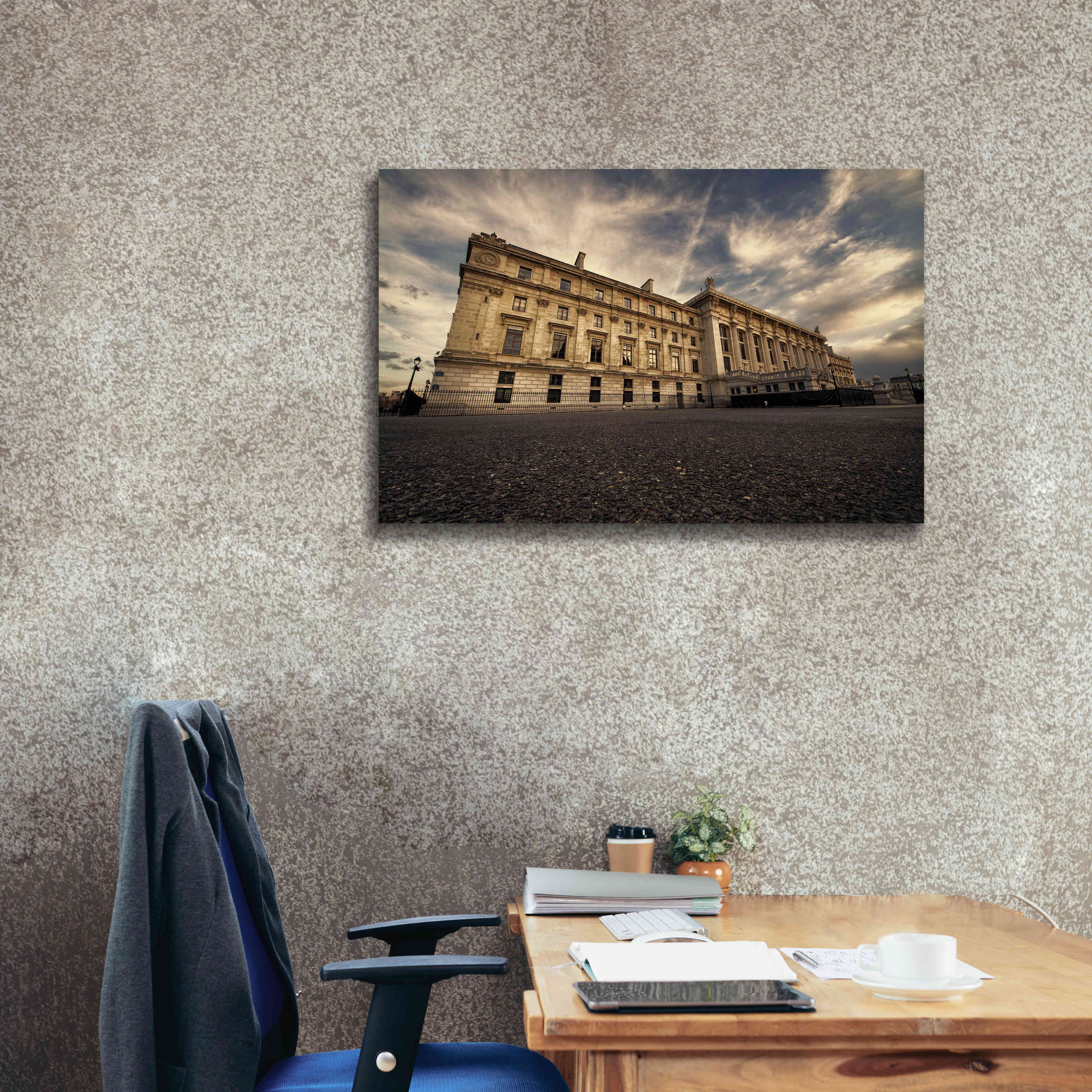 'Tribunal G de Instance' by Sebastien Lory, Giclee Canvas Wall Art,40 x 26