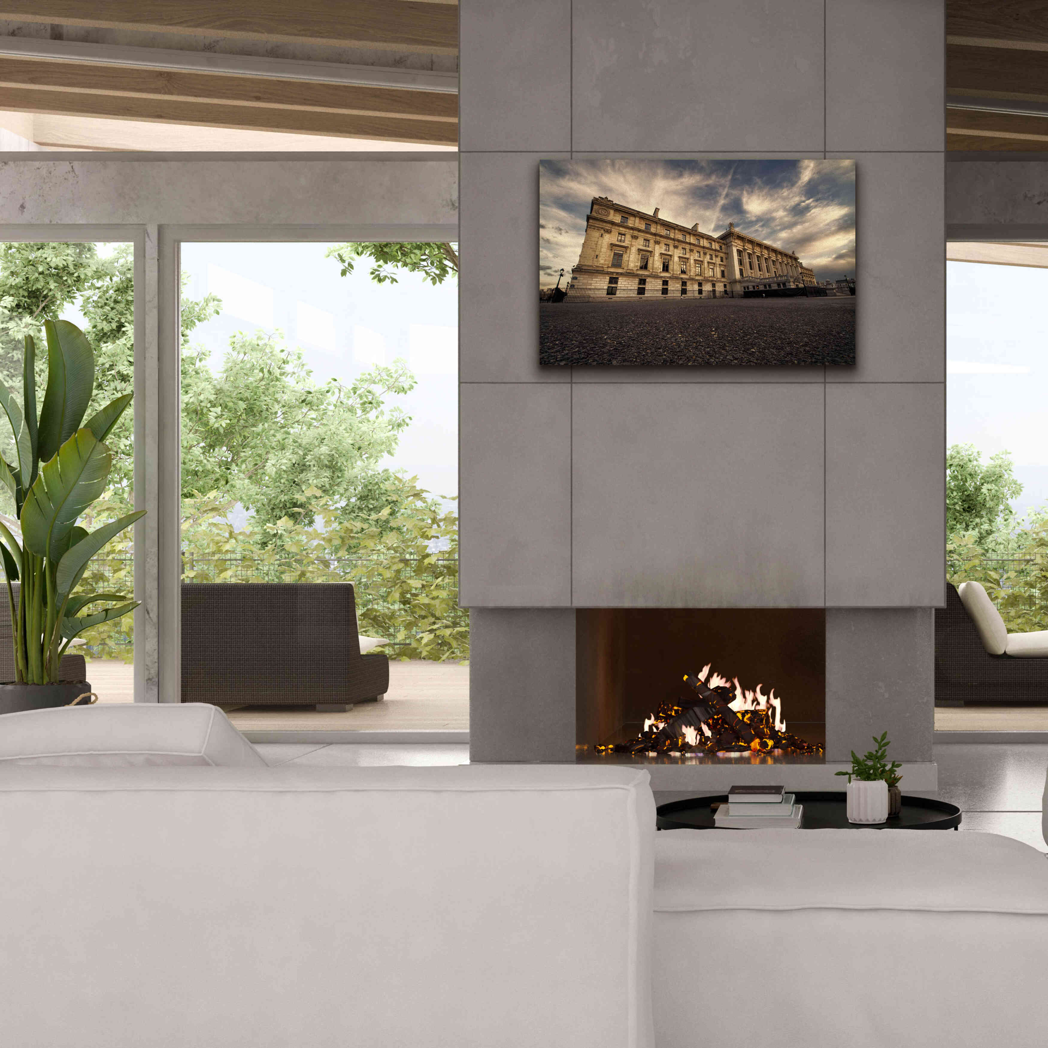 'Tribunal G de Instance' by Sebastien Lory, Giclee Canvas Wall Art,40 x 26