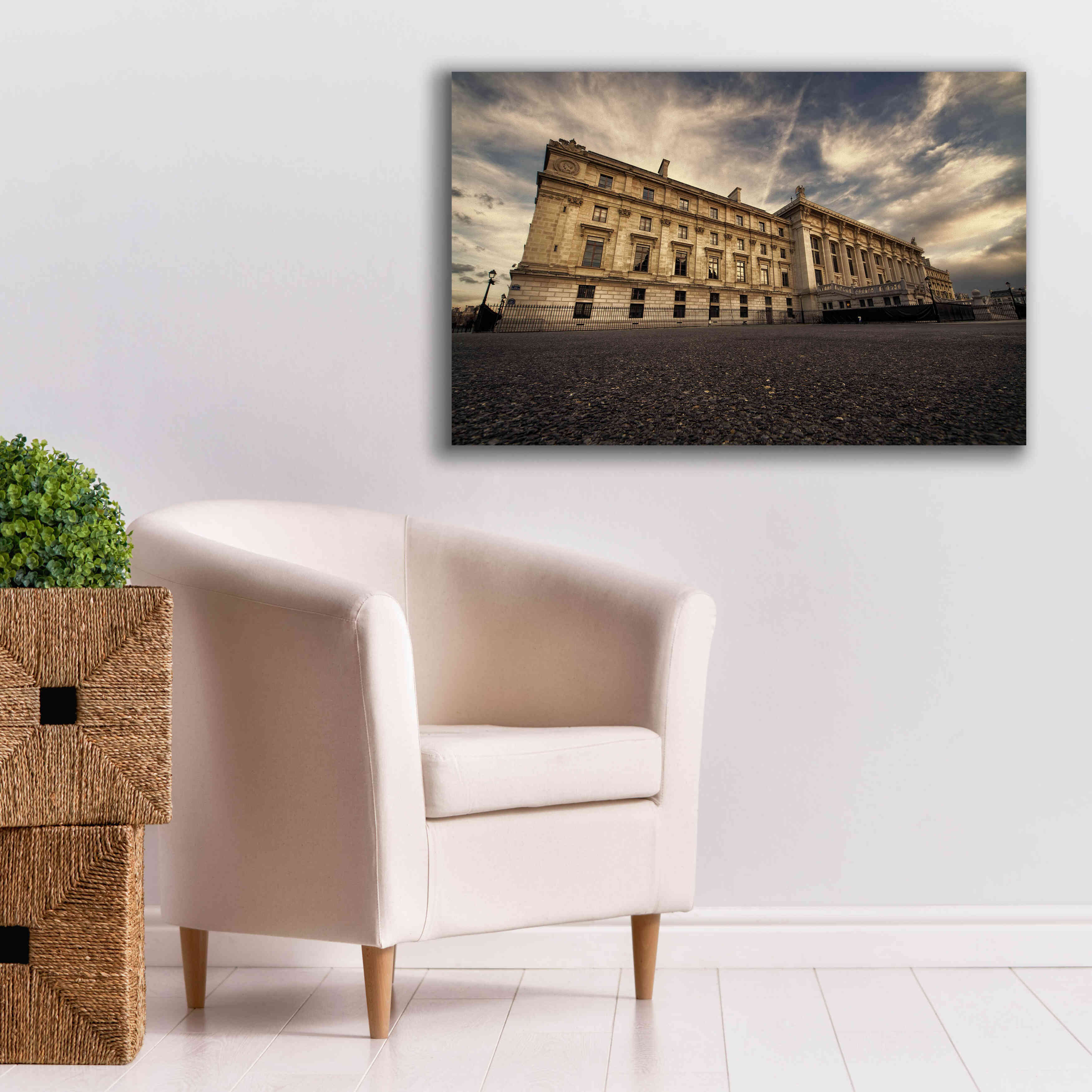 'Tribunal G de Instance' by Sebastien Lory, Giclee Canvas Wall Art,40 x 26