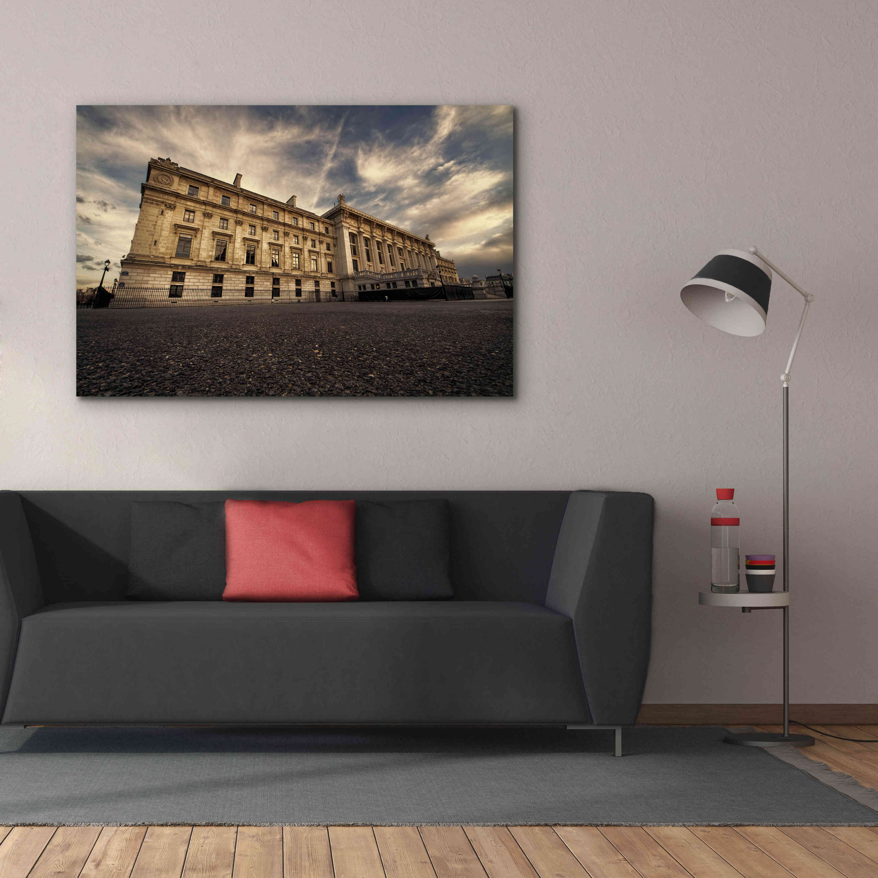 'Tribunal G de Instance' by Sebastien Lory, Giclee Canvas Wall Art,60 x 40