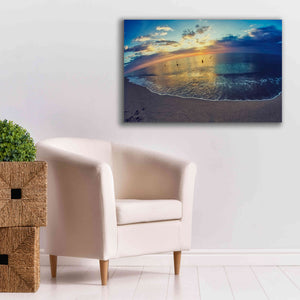 'Cypress Sunrise III' by Sebastien Lory, Giclee Canvas Wall Art,40 x 26