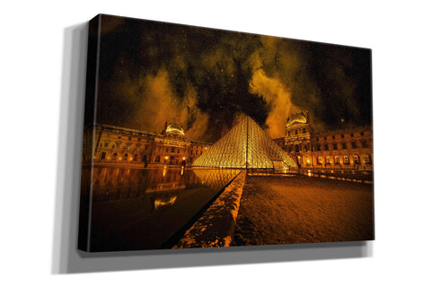 Image of 'Lourve Pyramid' by Sebastien Lory, Giclee Canvas Wall Art