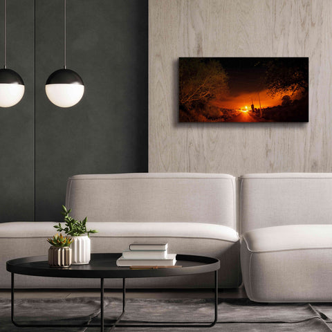 Image of 'Way To The Stars' by Sebastien Lory, Giclee Canvas Wall Art,40 x 20