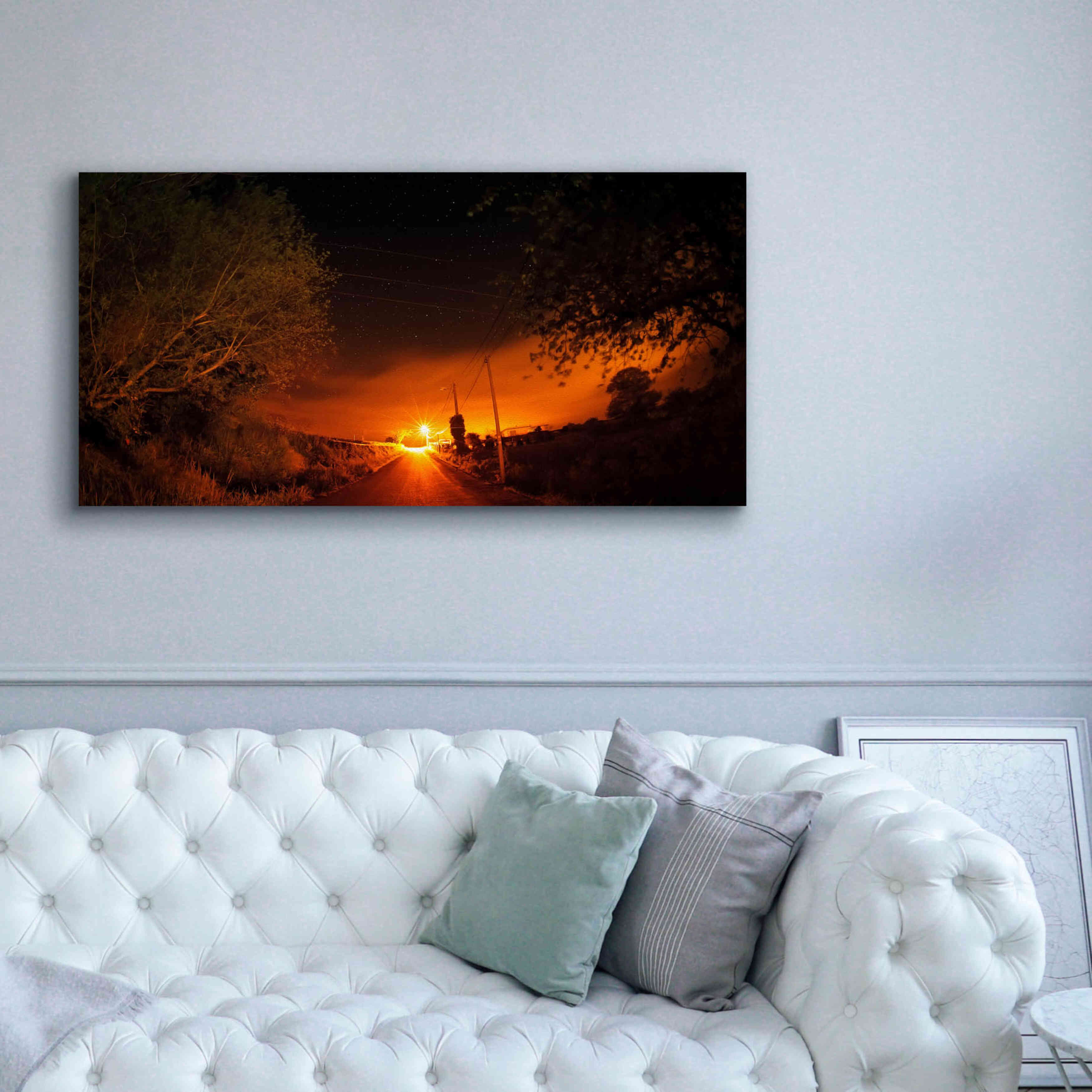 'Way To The Stars' by Sebastien Lory, Giclee Canvas Wall Art,60 x 30