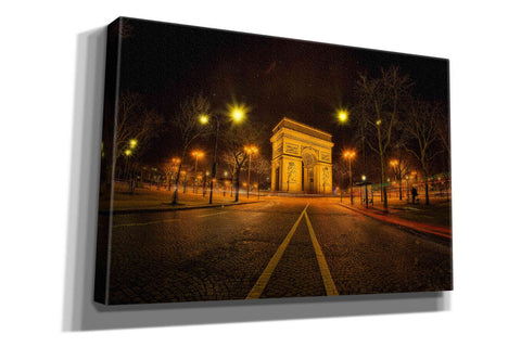 Image of 'Arc Night' by Sebastien Lory, Giclee Canvas Wall Art
