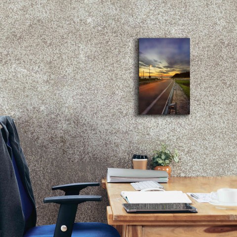 Image of 'Motorway' by Sebastien Lory, Giclee Canvas Wall Art,12 x 18